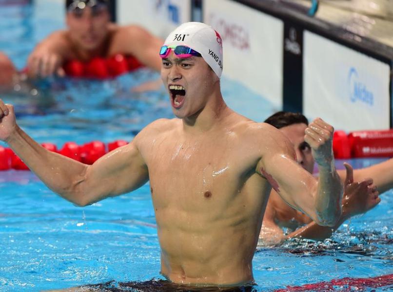 中国游泳运动之王,游泳作为中国人的自豪瞬间