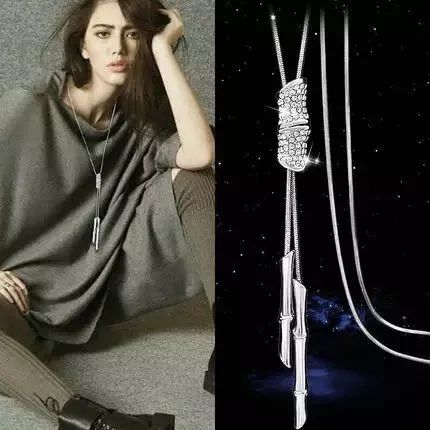 穿毛衣搭什么项链好看,毛衣和毛衣链的搭配