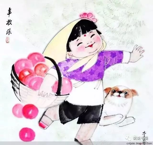 中国儿童国画杰作,国画小儿童