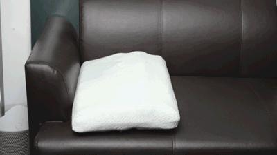 符合人体工程学的睡觉枕头,减压睡眠枕头