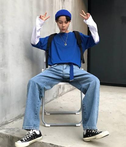 刘雯推荐的女裤,刘雯最新款阔腿裤