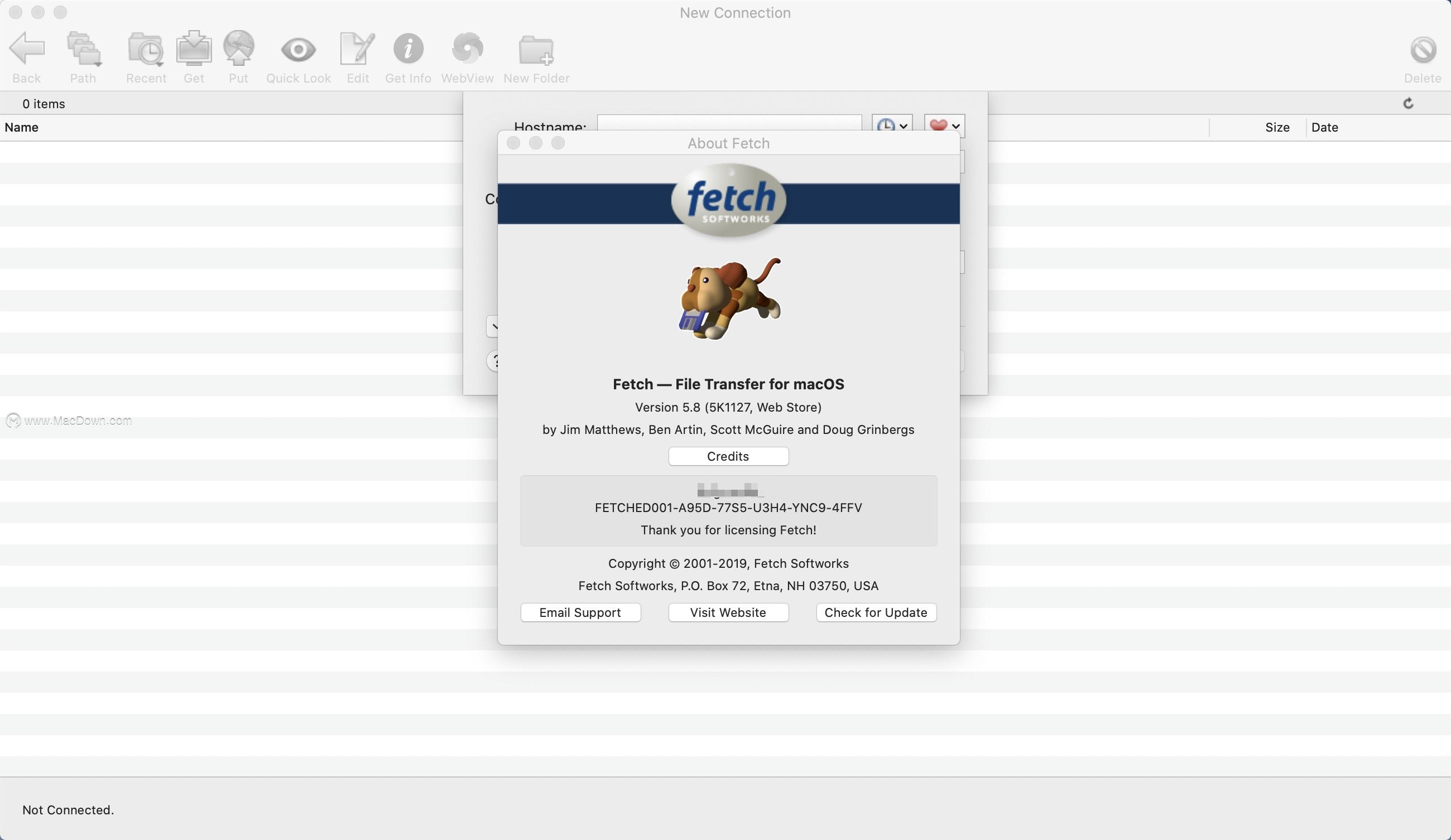 FetchforMac,ftp上传工具