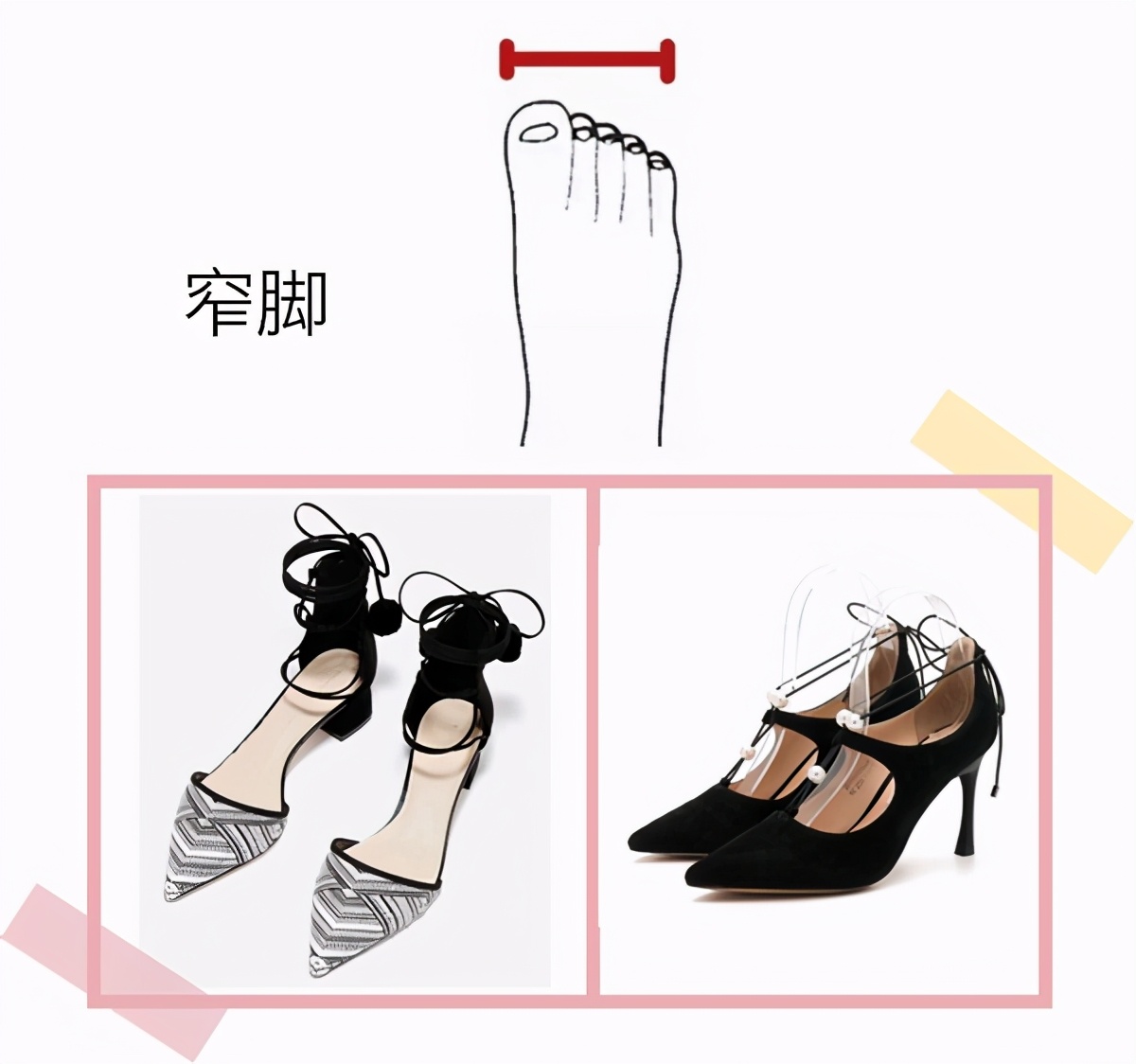 x型腿埃及脚适合哪种高跟鞋,尖的高跟鞋适合哪种脚型