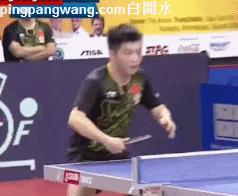 乒乓球反手拧拉的重心在哪条腿,乒乓球拧拉侧下旋球的教学视频