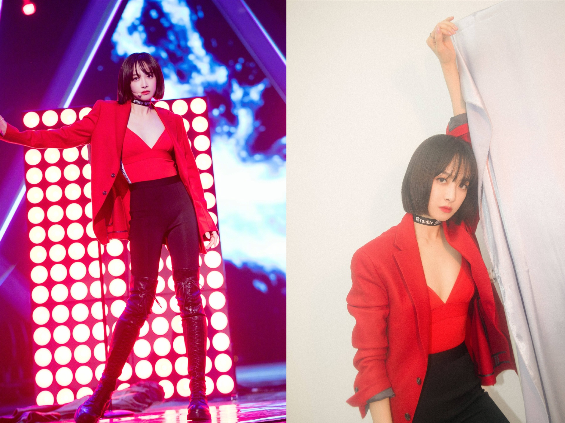 宋茜惊艳的穿衣服,宋茜一袭中国风连体裤惊艳众人