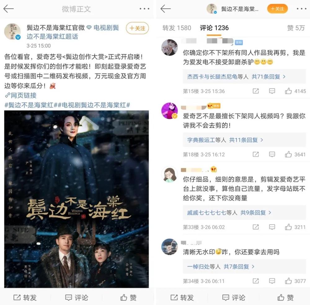 爱优腾下架同人视频，是平台的“扭曲”，还是版权的“沦丧”？