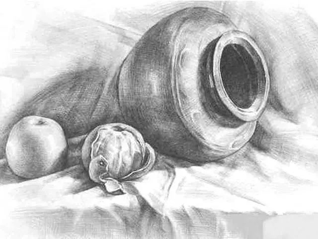 素描最全的排线方法及技巧,画素描只有排线一种方法吗