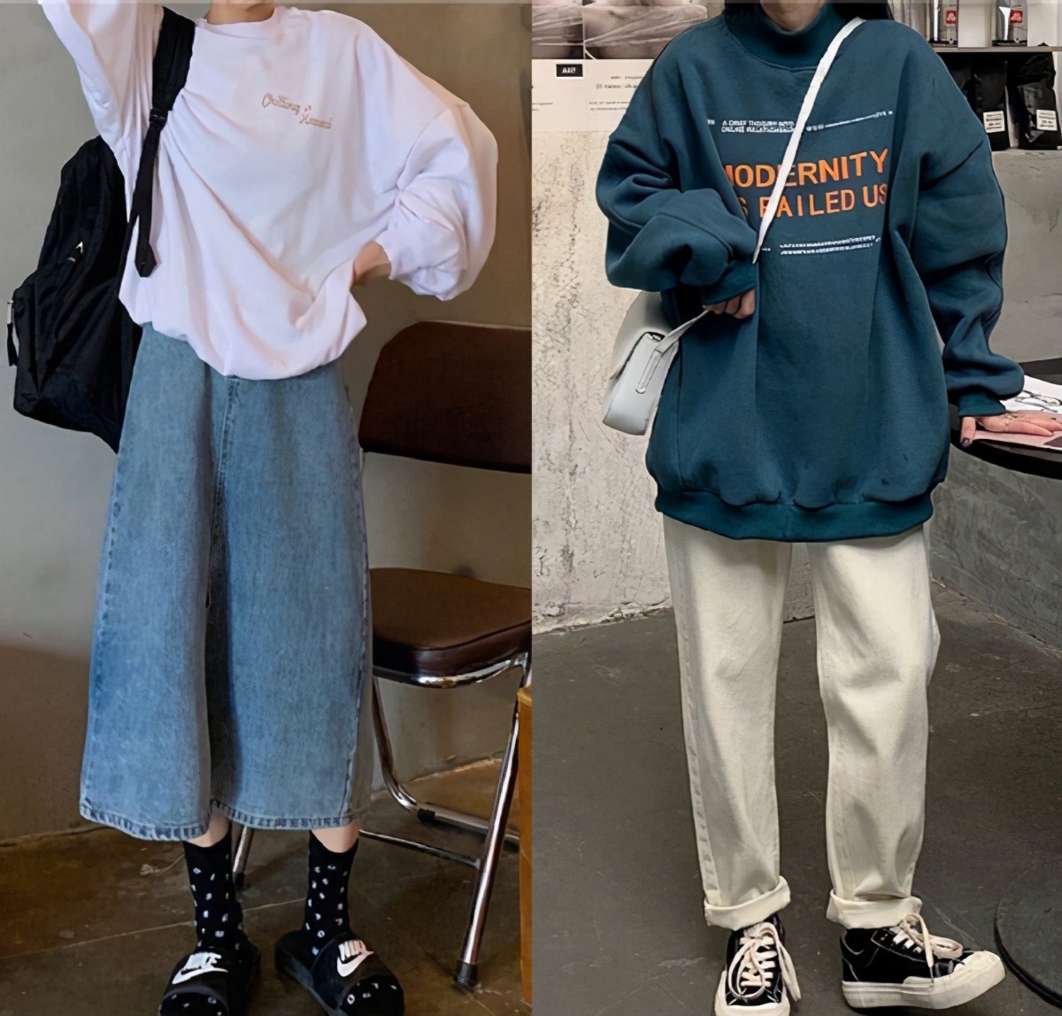 又到了穿“卫衣”的季节，分享18套色彩吸睛的穿搭，值得借鉴