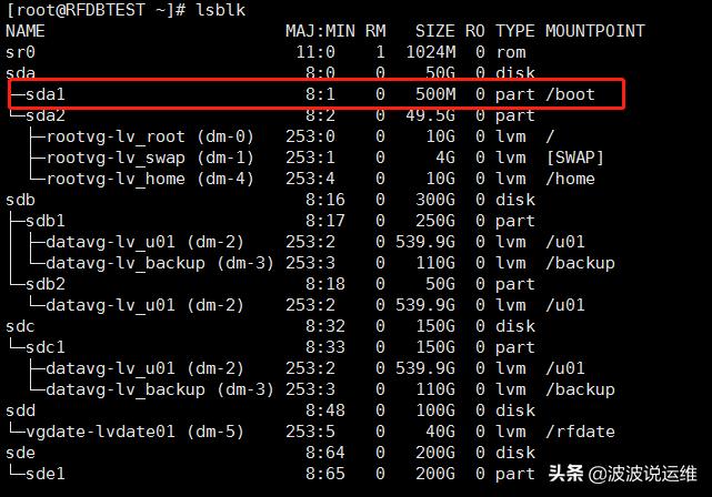 详解Linux获取启动盘路径命令--fdisk、sfdisk-l、lsblk