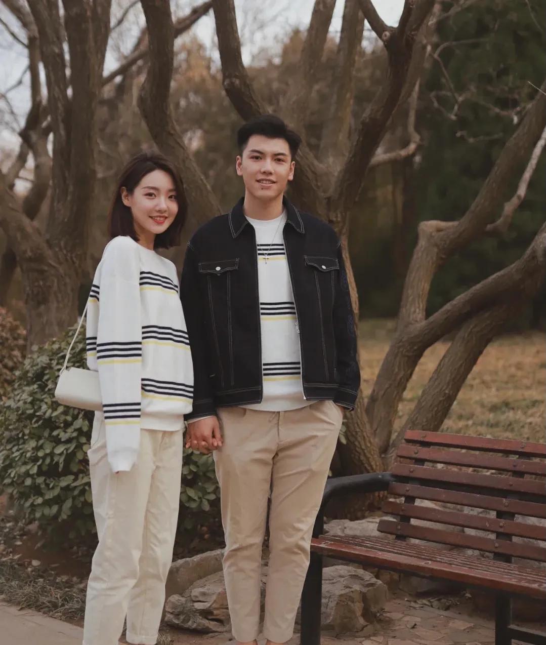 高级感情侣穿搭夏天,情侣秋季穿搭