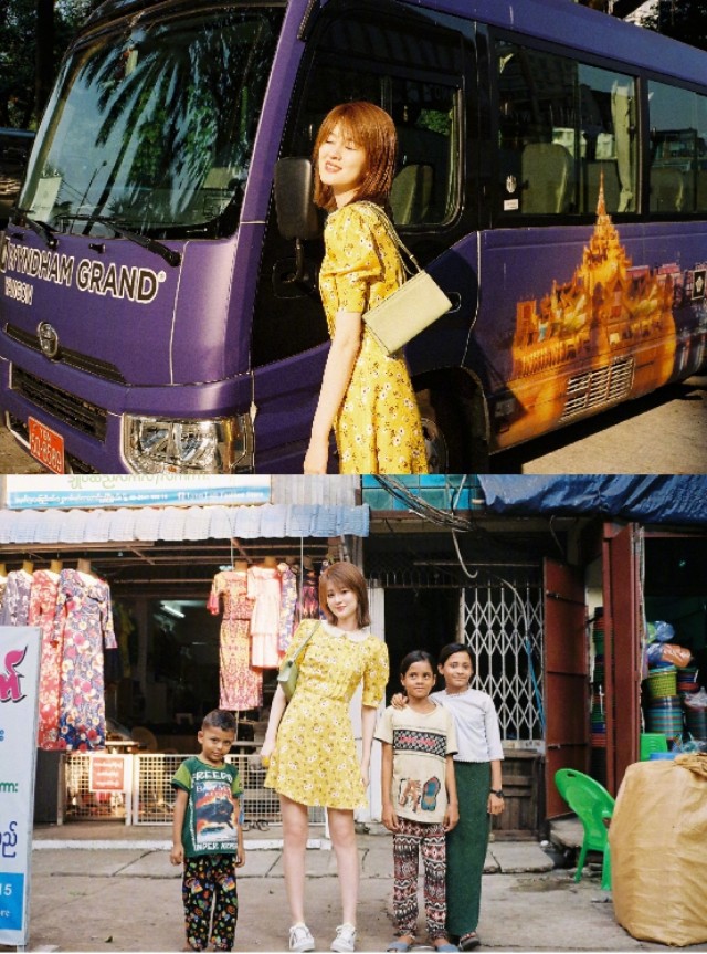 乔欣可盐可甜太可爱了,乔欣日常穿搭裙