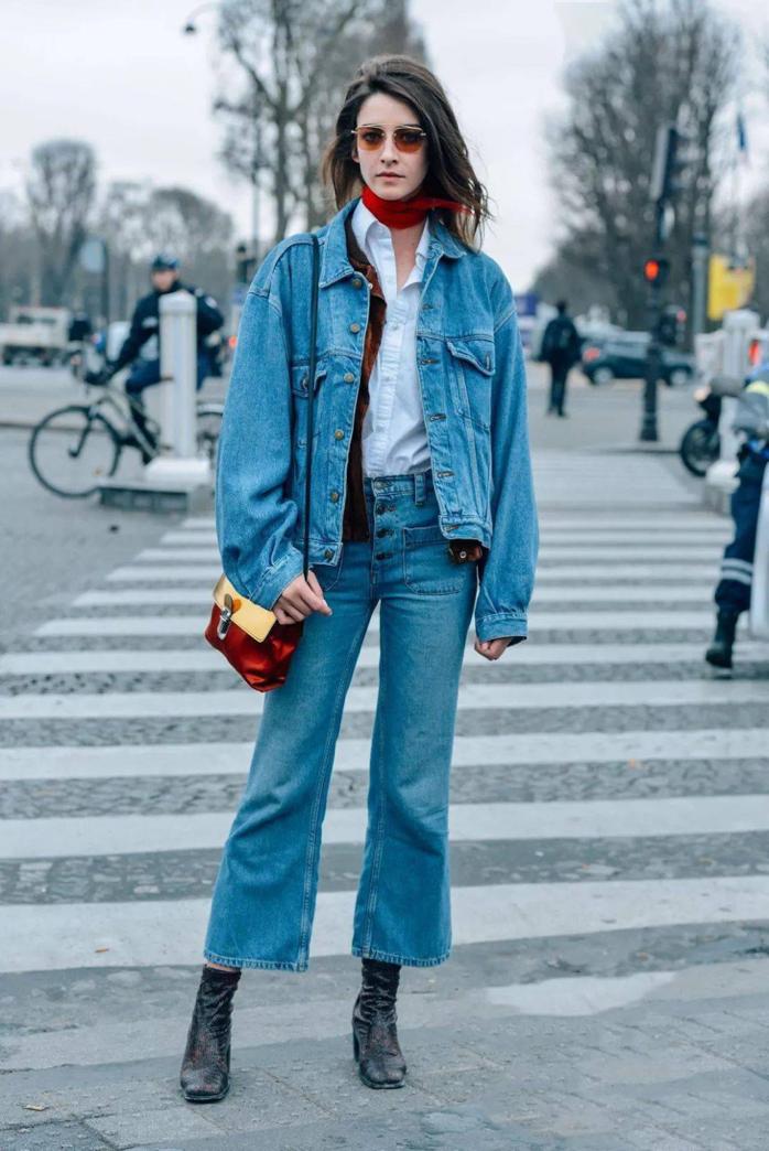 今年最流行的短袖搭外套,外套里面穿t恤