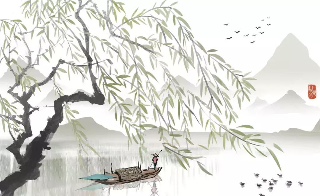 40首咏柳诗词二月春风似剪刀,咏柳古诗里面春风似剪刀的意思