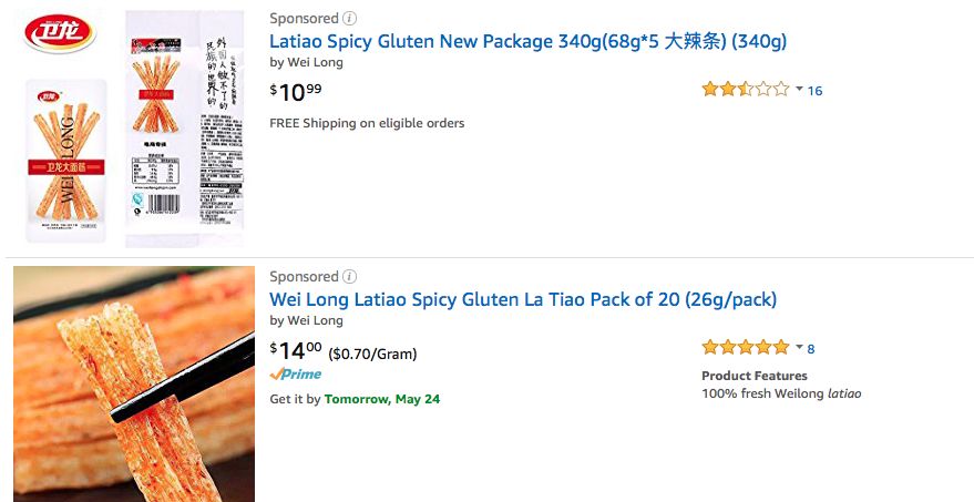 中国辣条在美国成为奢侈品,国民零食辣条出口