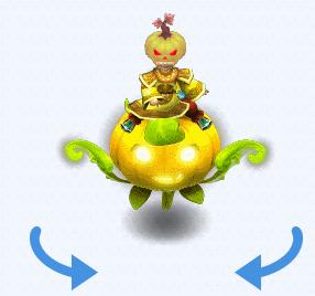 万圣节恐怖南瓜头,万圣节带上狐狸面具