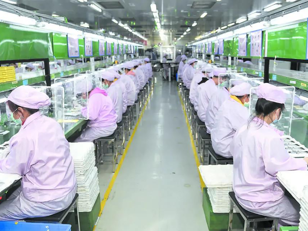 电子厂工资一般多少钱一个月,重庆英业达电子厂一个月真实工资