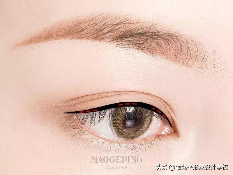 画眼线的步骤初学者,画眼线原来这么简单