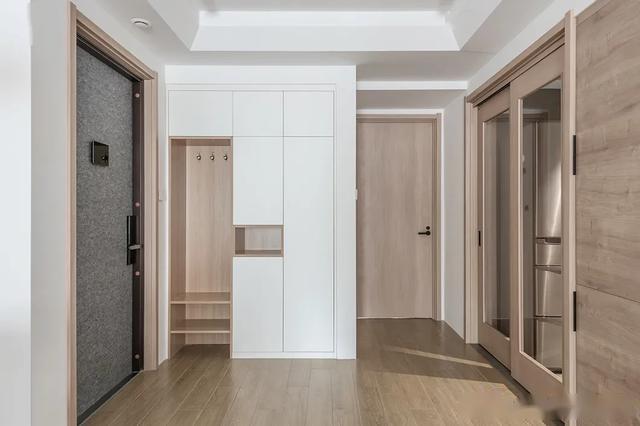 原木风吊顶效果图客厅简约,简约原木风