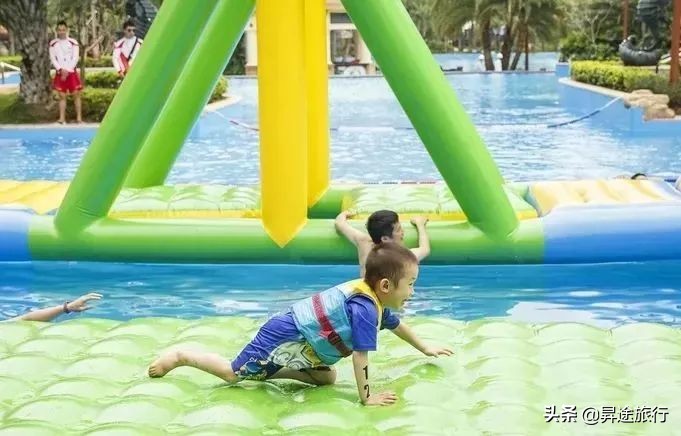 珠海长隆水上乐园刺激儿童也能玩,珠海长隆水上乐园空中旋转