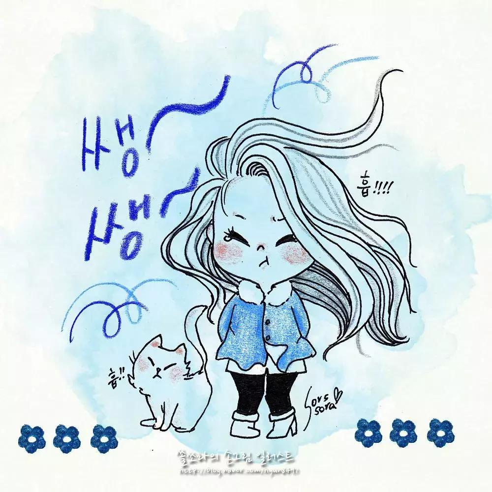 哈士奇的简笔画图片用彩铅画的,儿童彩铅简笔画6-12岁美观小人