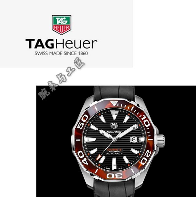 豪雅竞潜金色石英表,豪雅竞潜石英男表