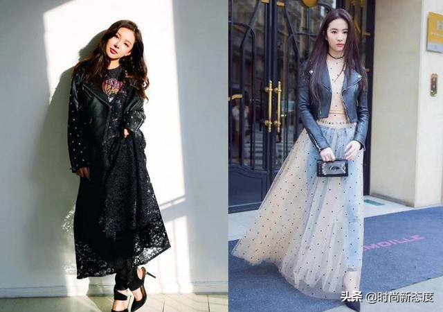 百褶纱裙怎么搭配好看,百褶纱裙怎么搭配上衣