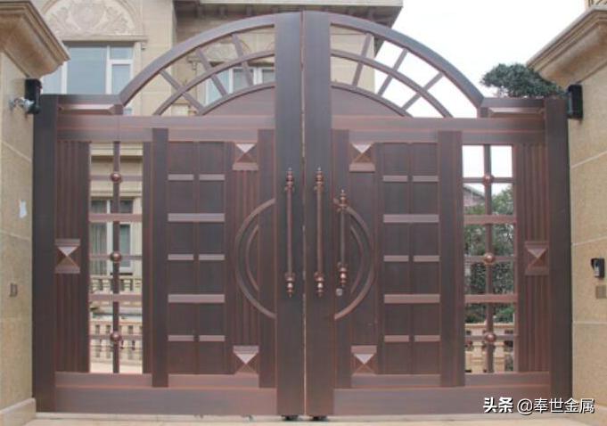 别墅大门怎么看质量,别墅大门内观