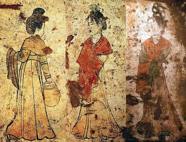 唐代女装古风仙气,古代唐朝女装