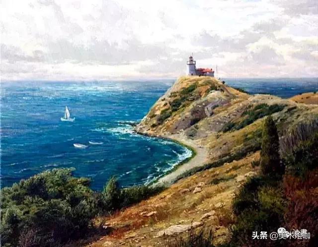 世界十大风景油画俄罗斯,俄罗斯油画大师笔下的雪景画作品