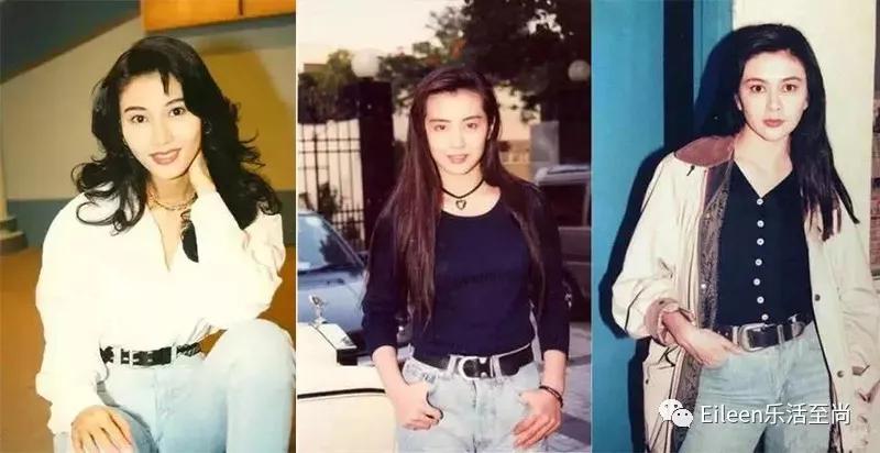 周慧敏穿搭港风,惊艳了90年代的港风周慧敏