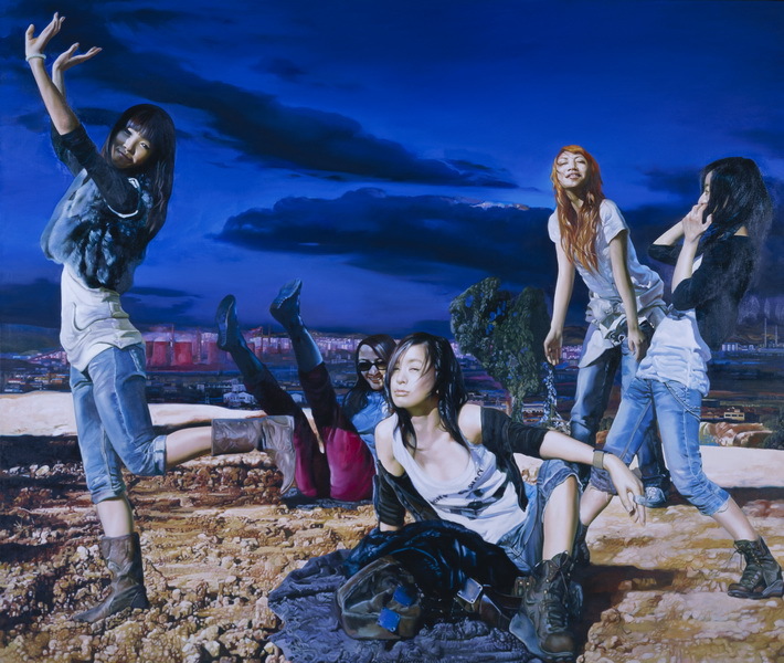 艺术名家郭北平油画肖像作品欣赏,当代名家油画图片大全