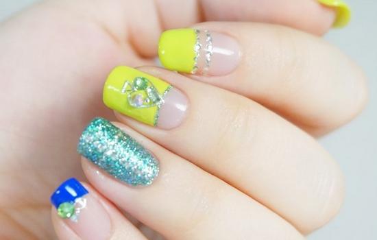 美甲图片2022法式美甲,没有法式贴怎么做法式边美甲