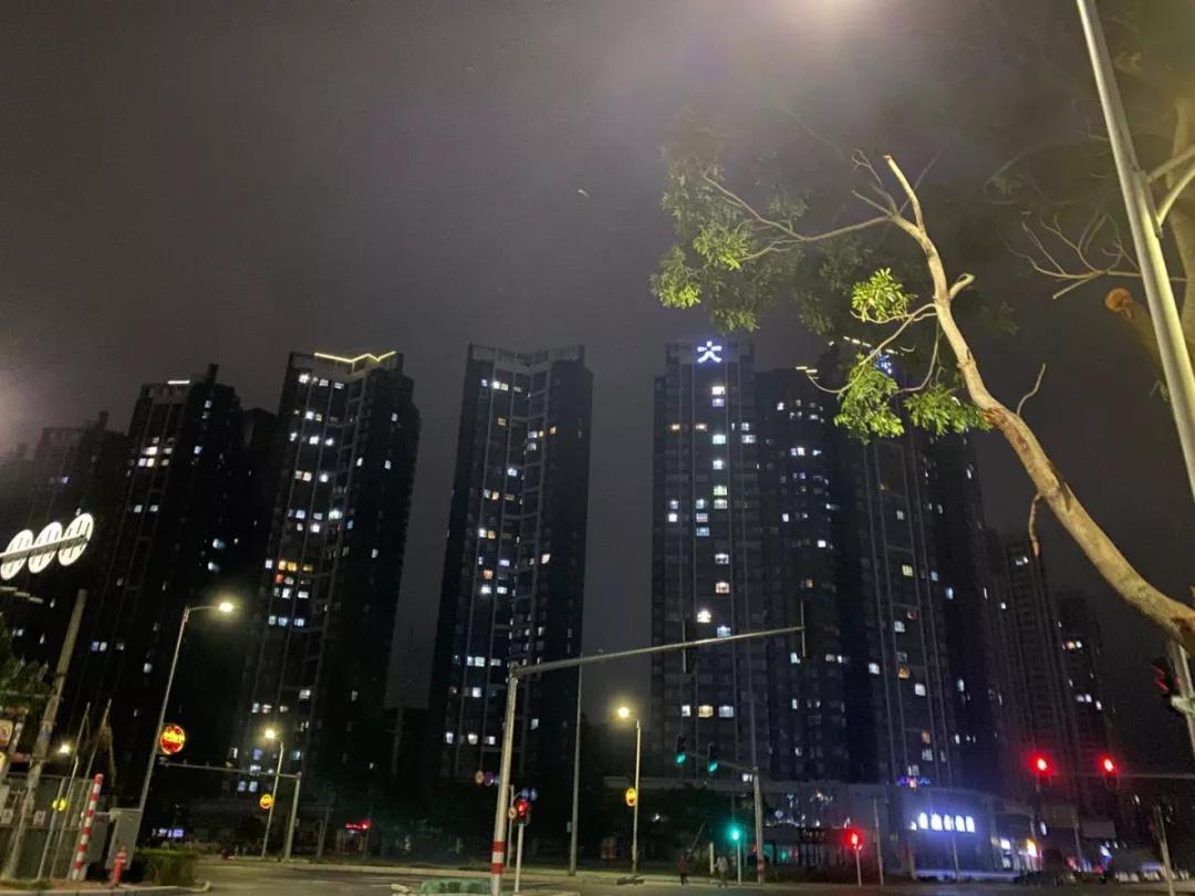 大亚湾西区亮灯率,大亚湾石化区晚上亮灯