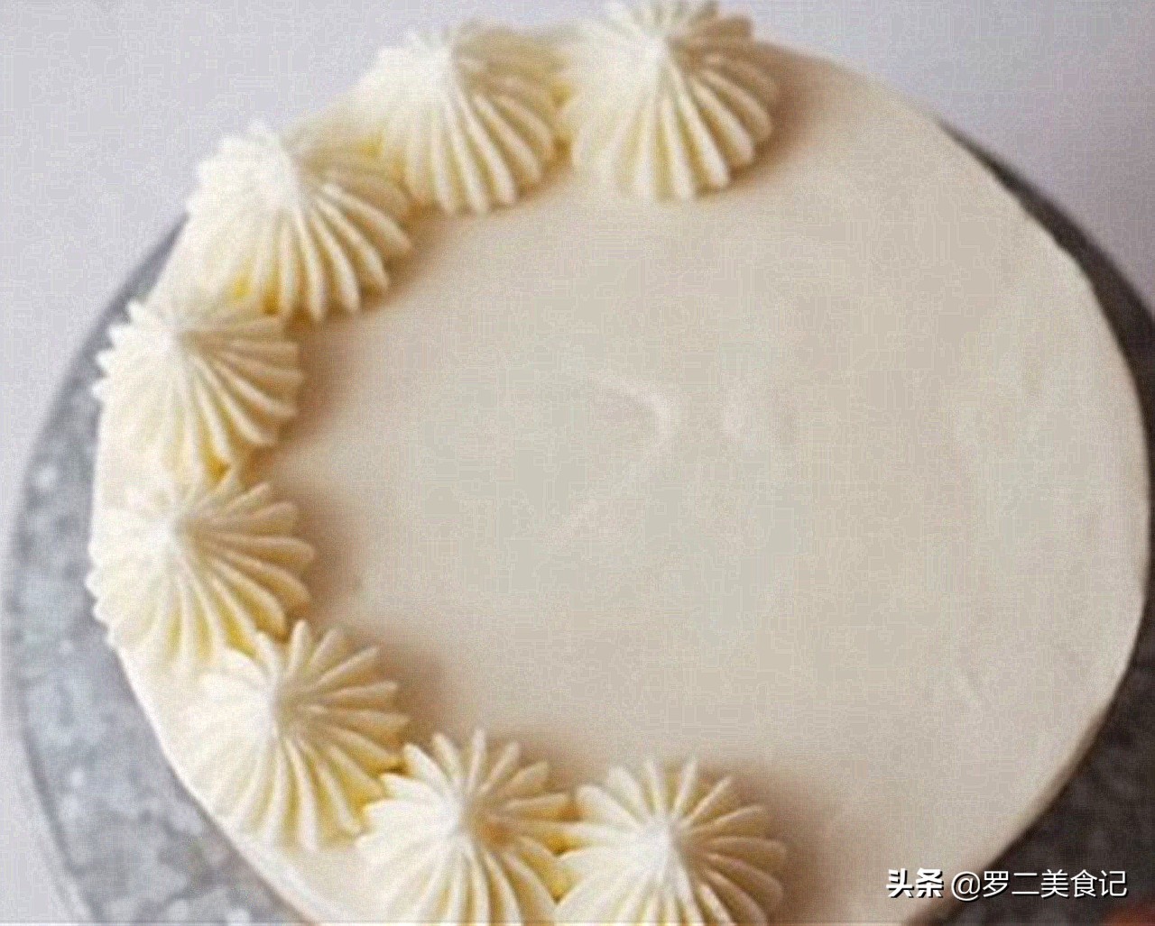 生日蛋糕做法烤箱8寸不开裂超软,生日蛋糕家庭做法不用烤箱