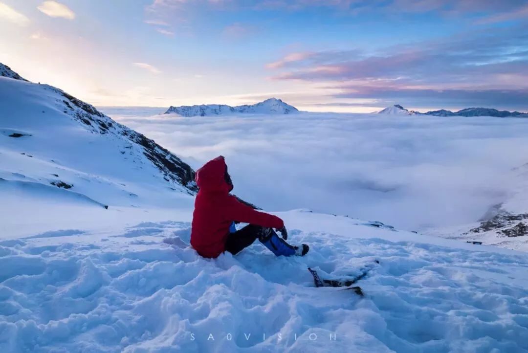 晴空+晚霞，成都又看四姑娘了！