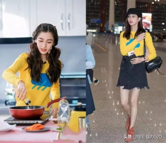 微博之夜angelababy和范冰冰撞衫,吴谨言和angelababy撞衫又撞脸