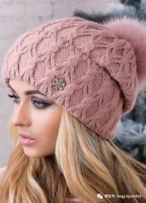 针织冬天的帽子,冬天针织帽子