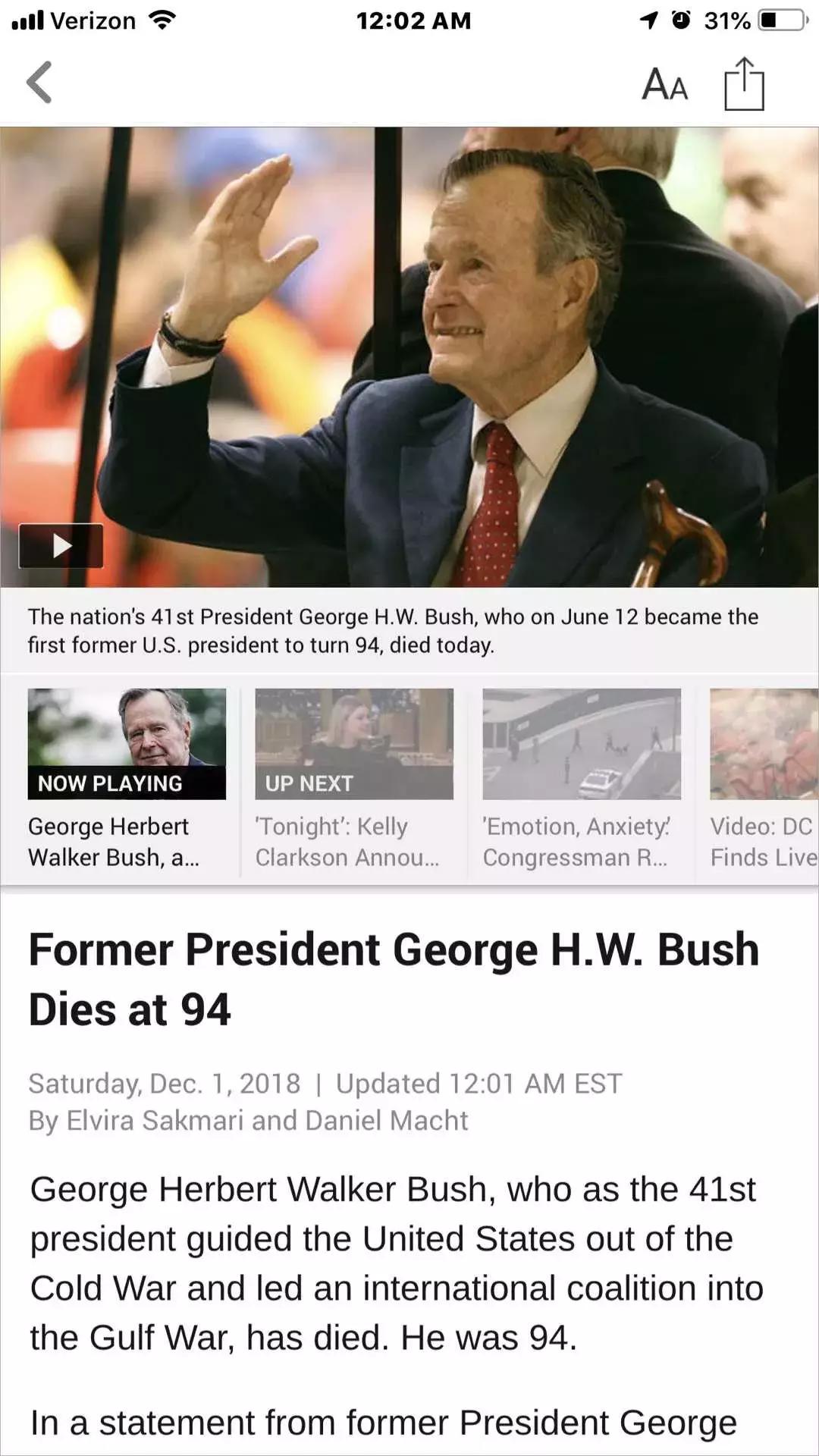 美国老布什总统逝世葬礼,美国前总统老布什跳伞