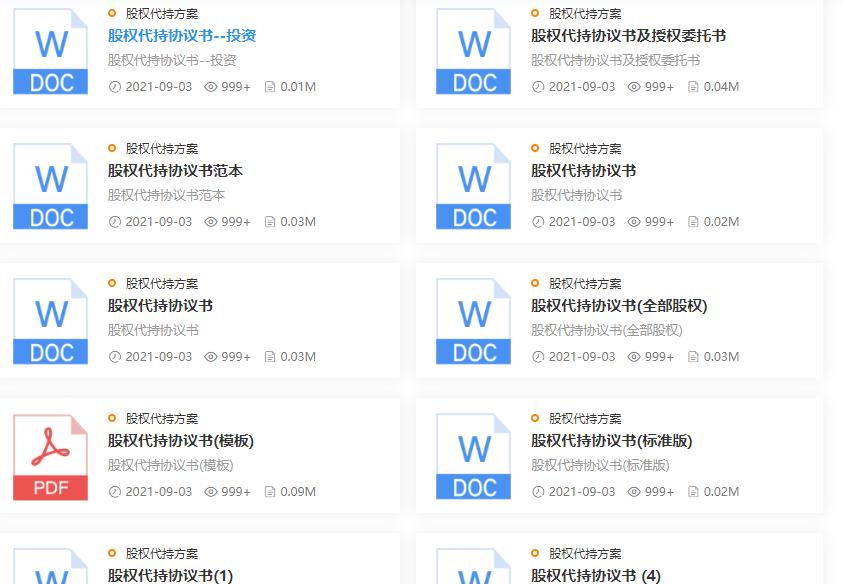 最简单的股权代持合同模板,房产代持协议授权委托书