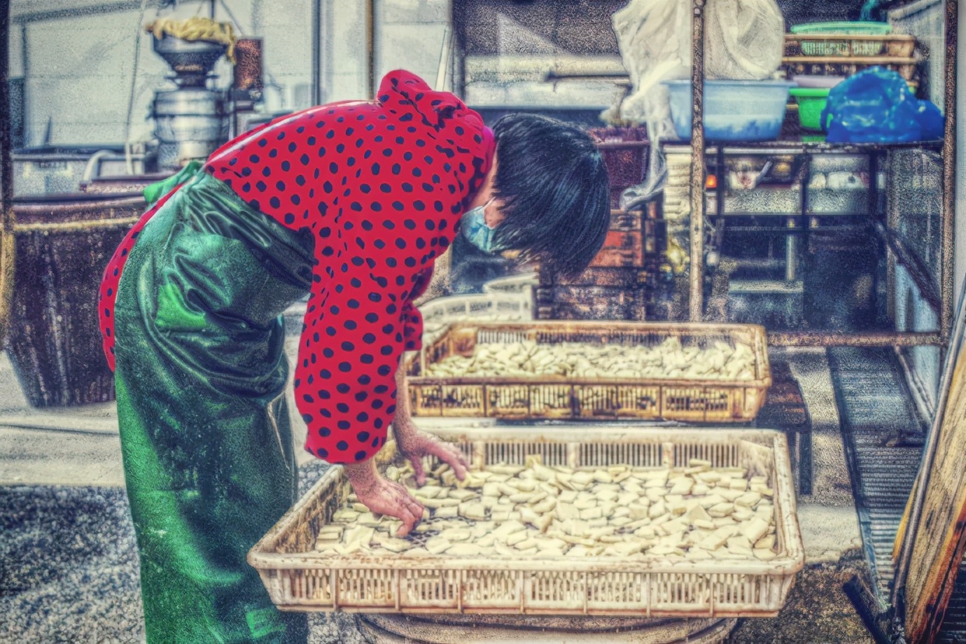 纯手工豆腐干的制作大全,石磨豆腐干怎么制作