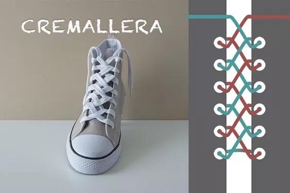 adidasozweego花式鞋带系法,几十种系鞋带的方法