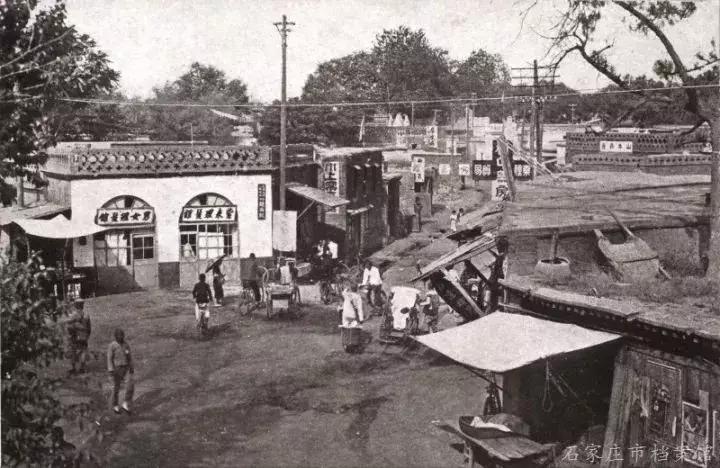 100年前石家庄地图,10年的石家庄照片