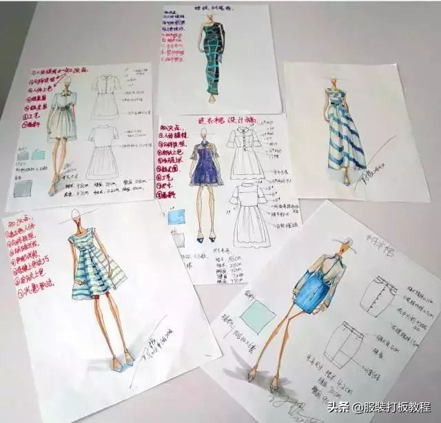 服装设计要求怎么写,服装设计的基本设计图