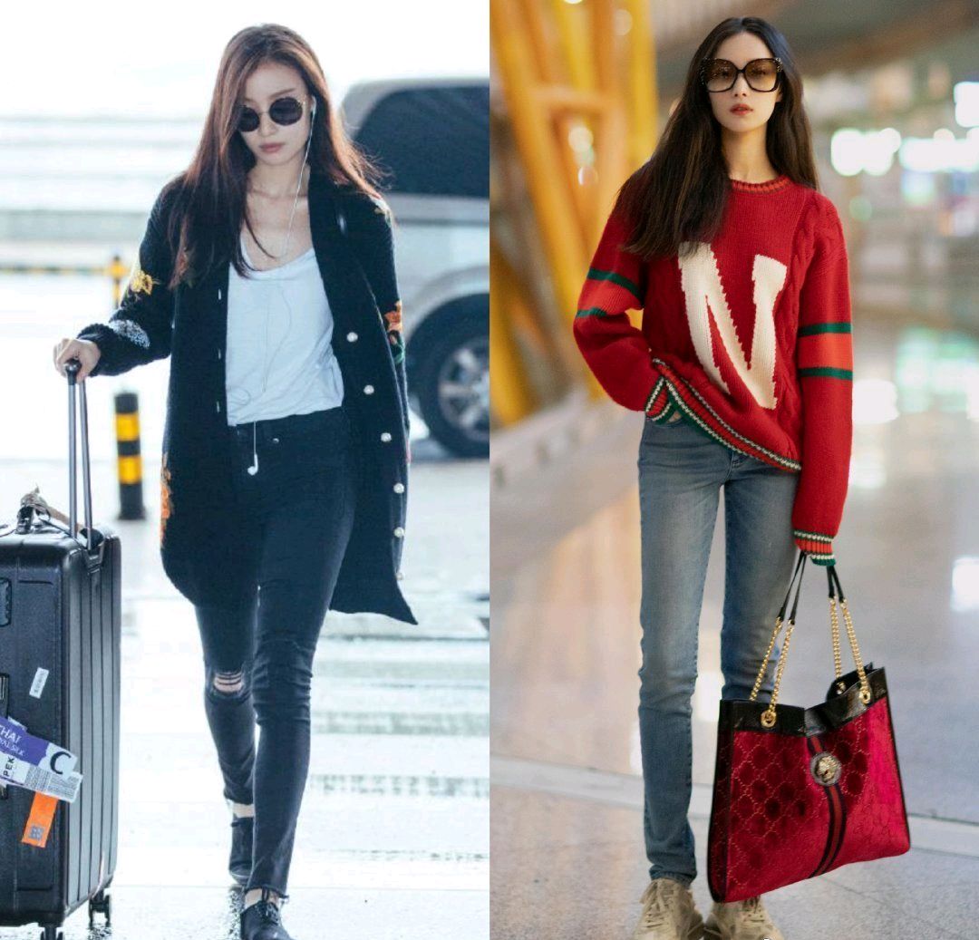 倪妮有种随性大气的美,倪妮黑色西装配什么鞋子