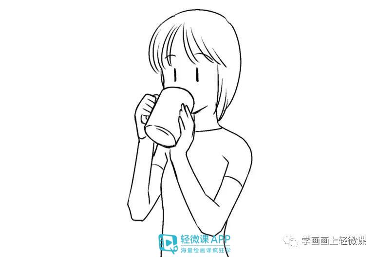 漫画各种姿势画法,漫画人物姿势画法教程