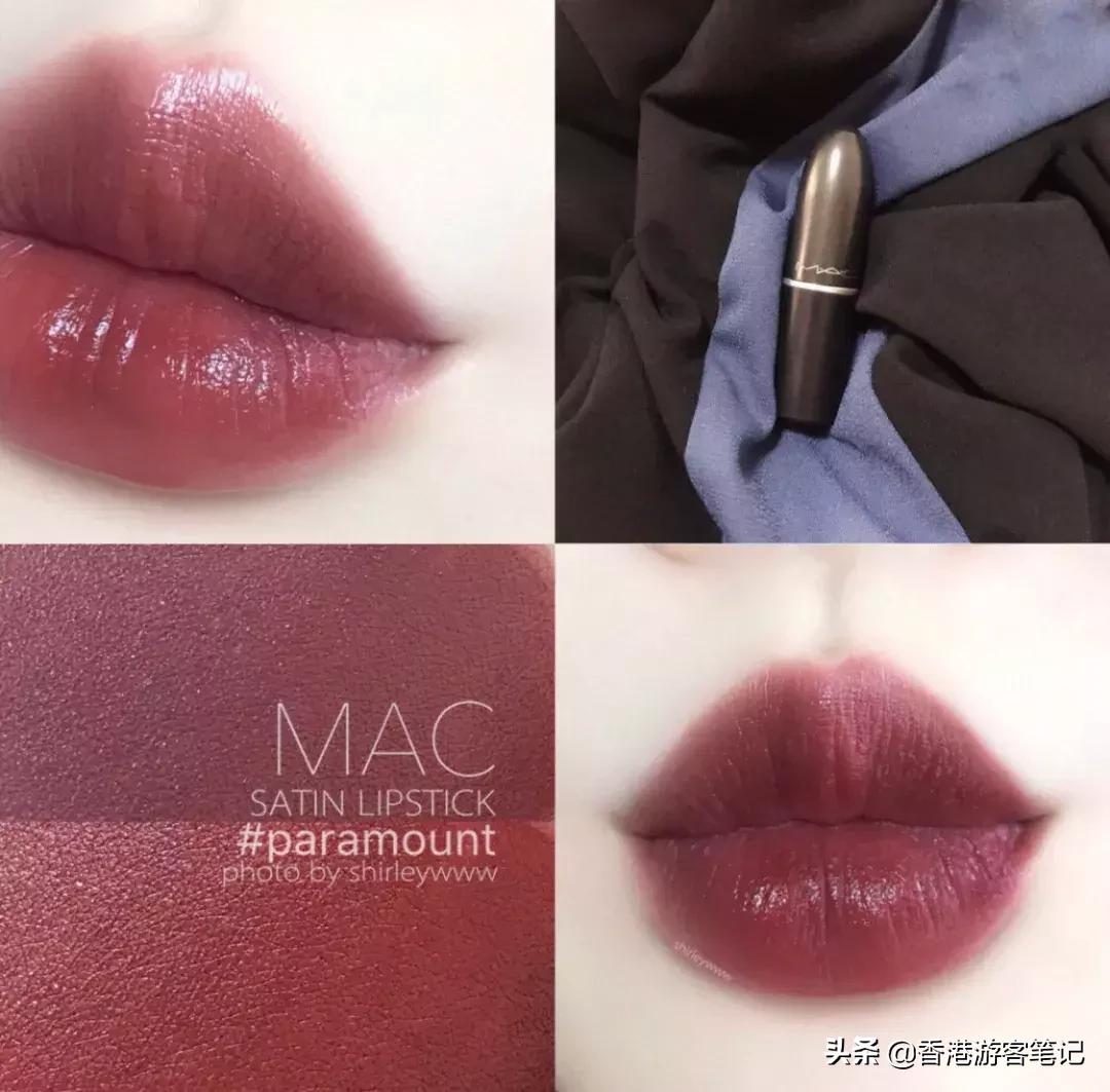 涂mac口红的女孩,涂mac小辣椒的美女