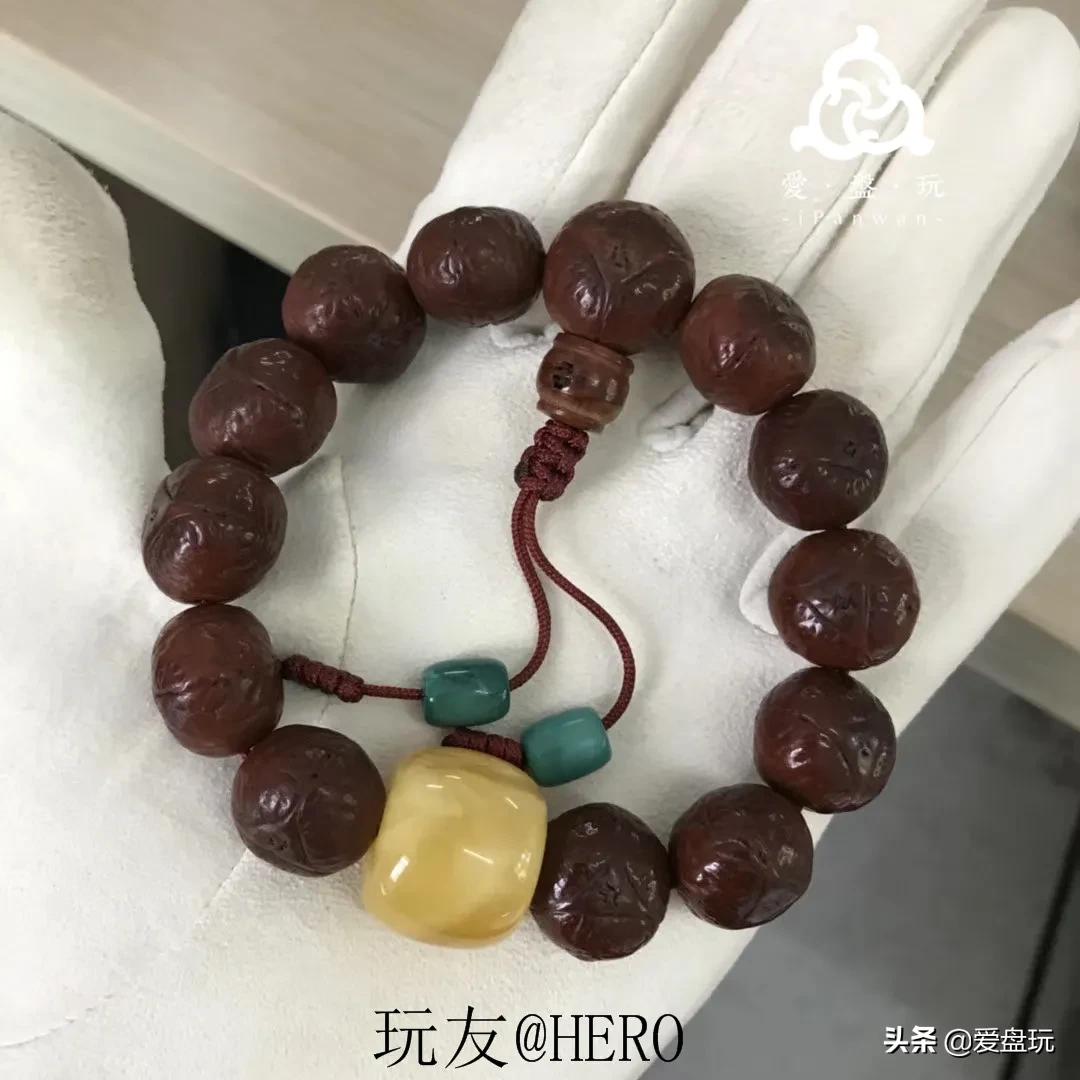 小金刚三个月盘玩包浆,小金刚手串盘玩后期效果