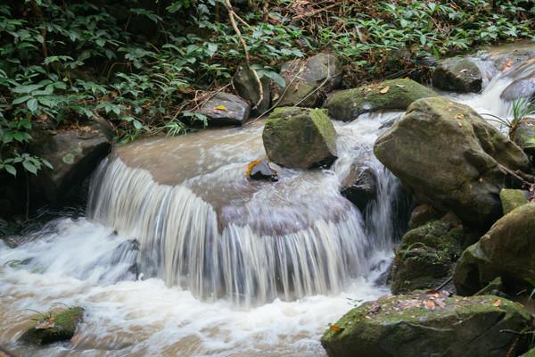 来大山里呼吸负氧离子,肇庆龙潭生态瀑布