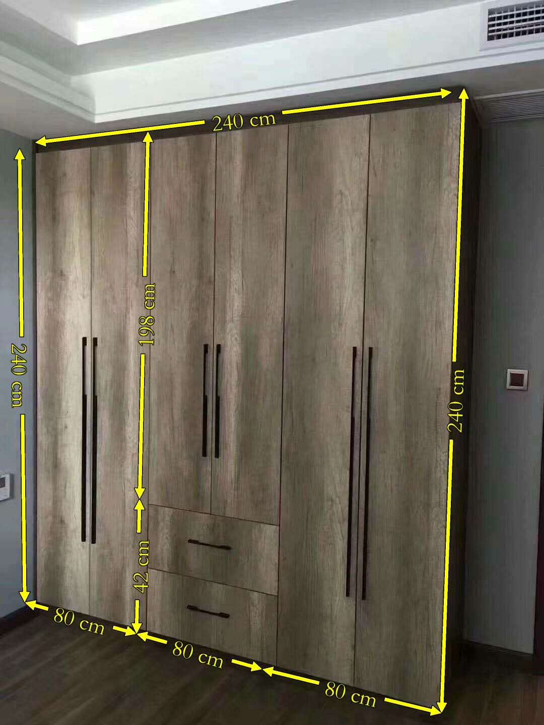 推拉门衣柜卧室家用简易收纳,收纳衣柜40厘米宽推拉门