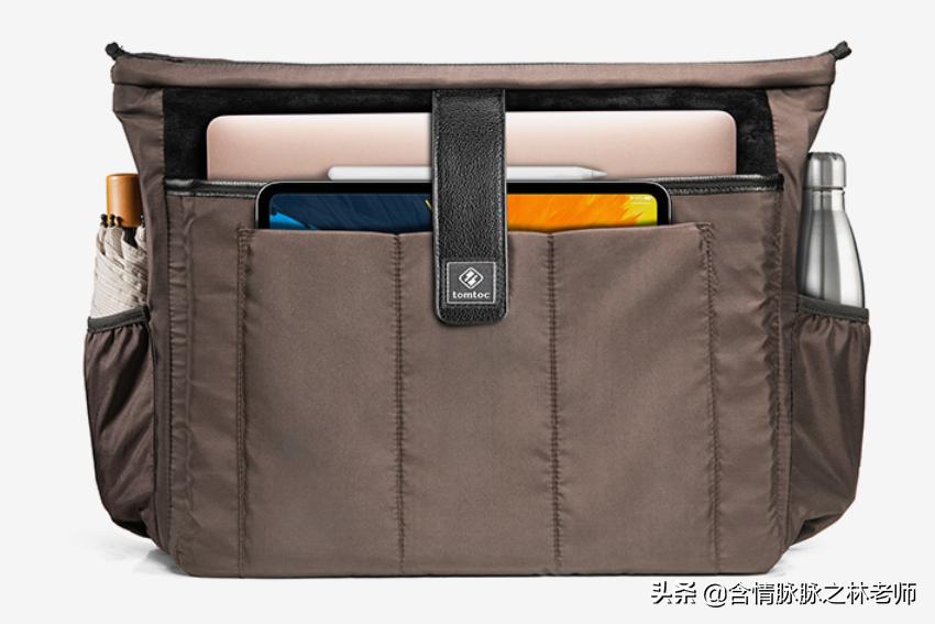 tomtoc托特包男生可以背吗,tomtoc简约托特包